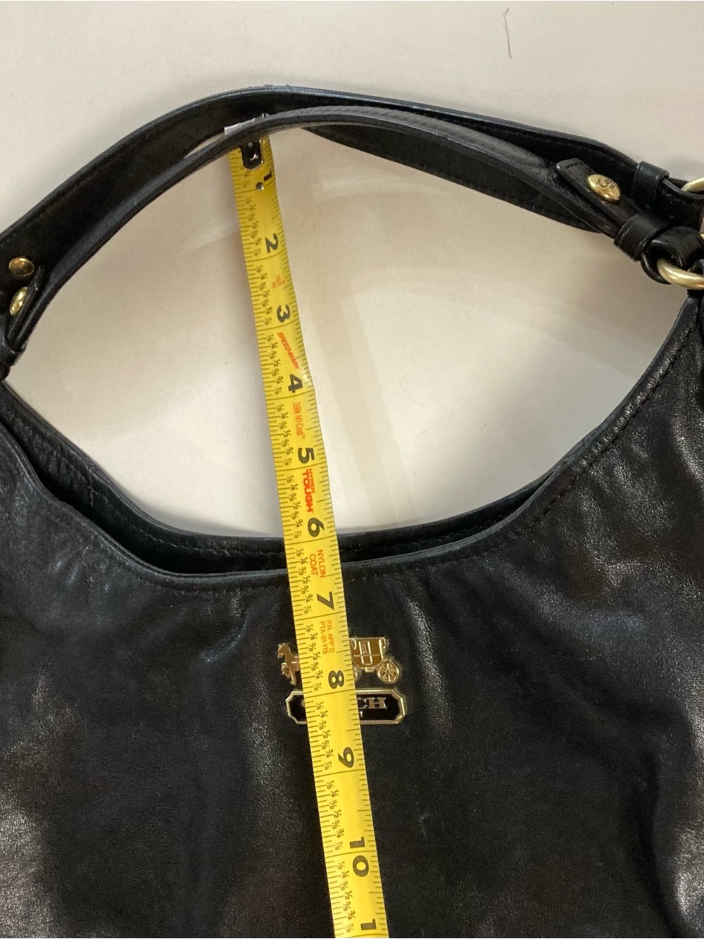 Coach Vintage Black Hobo Bag - Picture 10 of 12